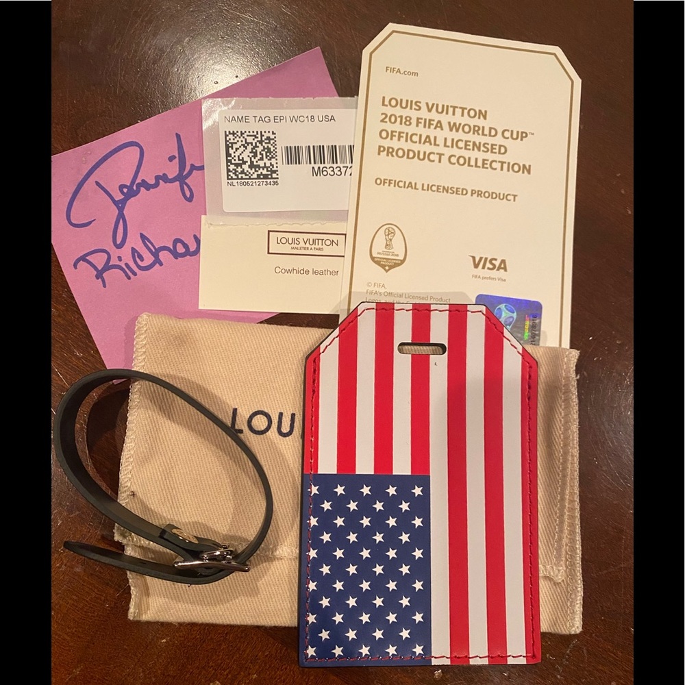 Louis Vuitton World Cup Luggage Tag